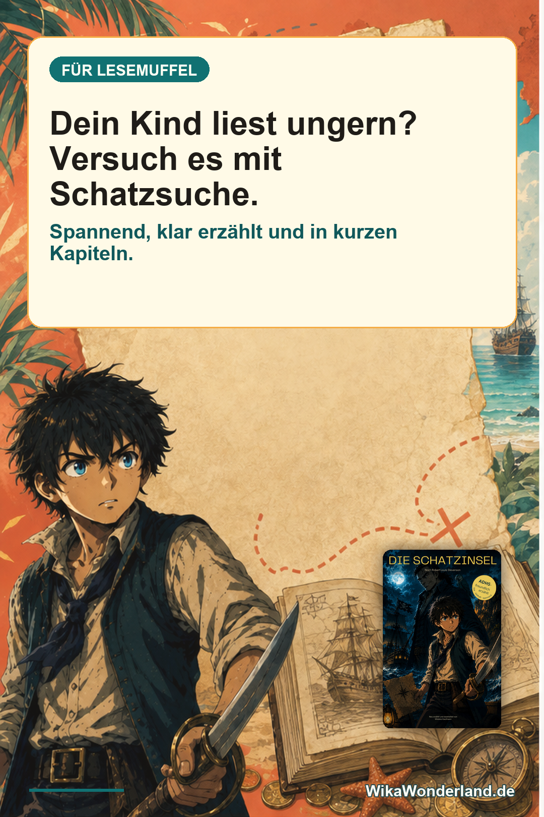 Mein Kind liest ungern – welches Buch könnte trotzdem funktionieren?